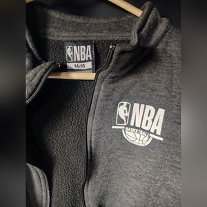NBA Charcoal Fleece Jacket